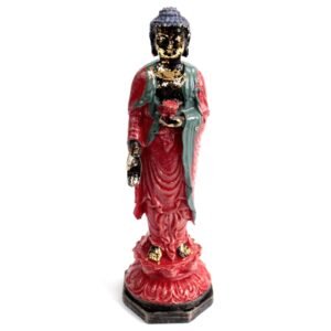 Graceful Standing Buddha Serenity Statue