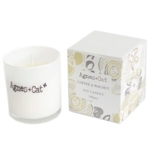 Cozy Indulgence Votive Candle Coffee Walnut