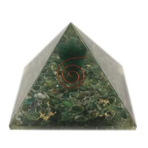 Protective Orgonite Pyramid with Guardian Angel