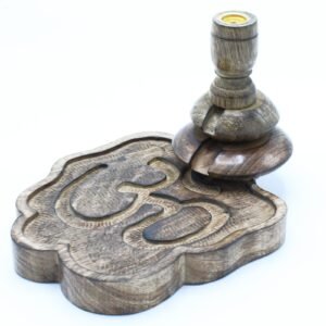 Meditative Cascade Backflow Incense Burner Ohm