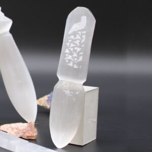 Bond Releasing Selenite Ritual Athame Knife