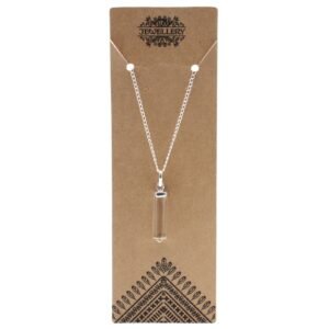 Clarity Crystal Point Pendant Rock Quartz