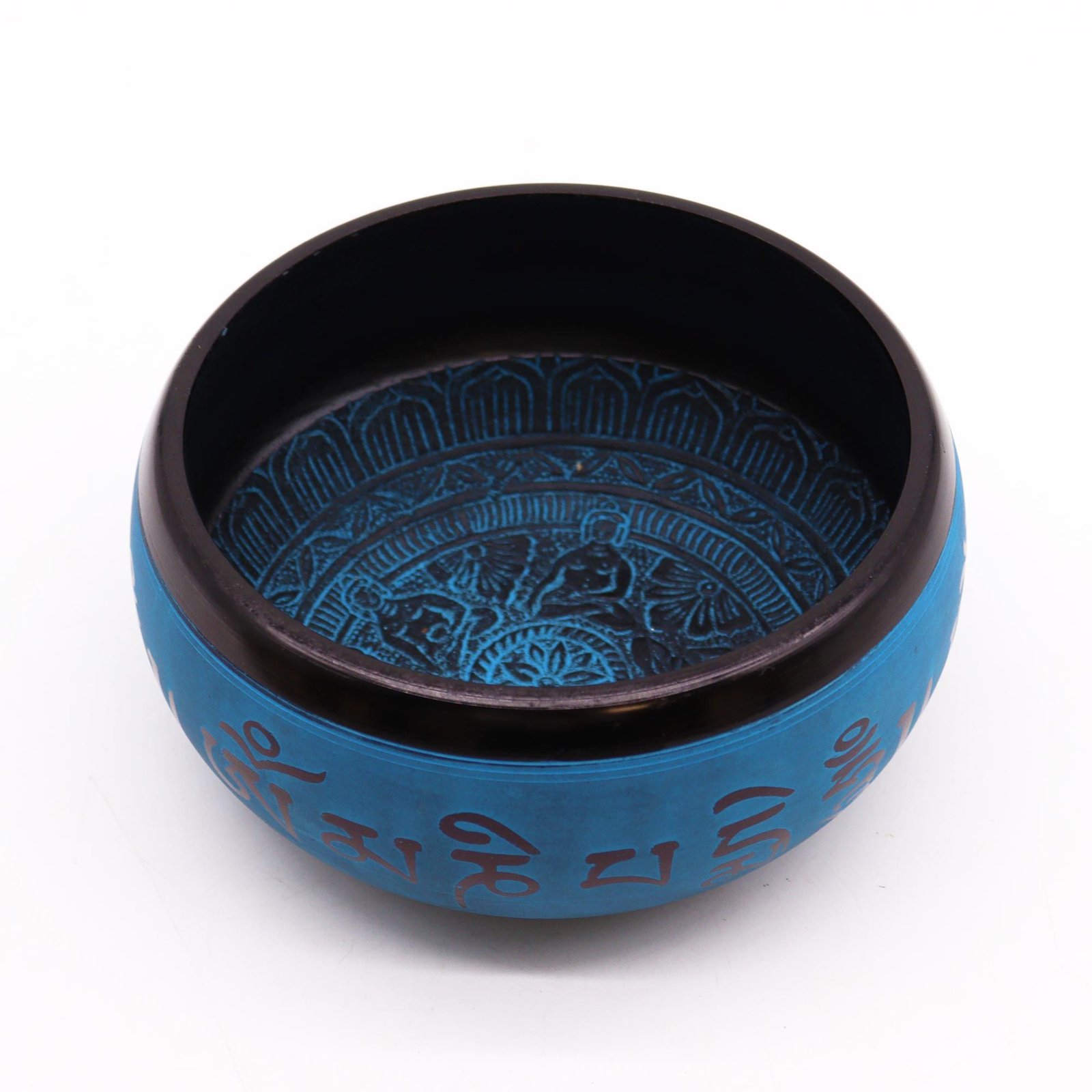 serenity blue mantra singing bowl five buddhas Serenity Blue Mantra Singing Bowl Five Buddhas - Image 2