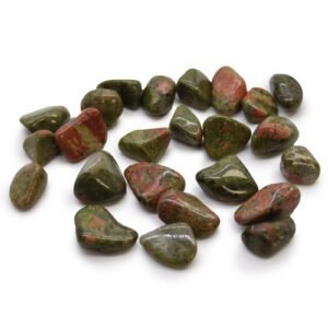 Emotional Balance Tumble Stones Natural Unakite