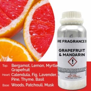 Energising Fragrance Oil Grapefruit and Mandarin