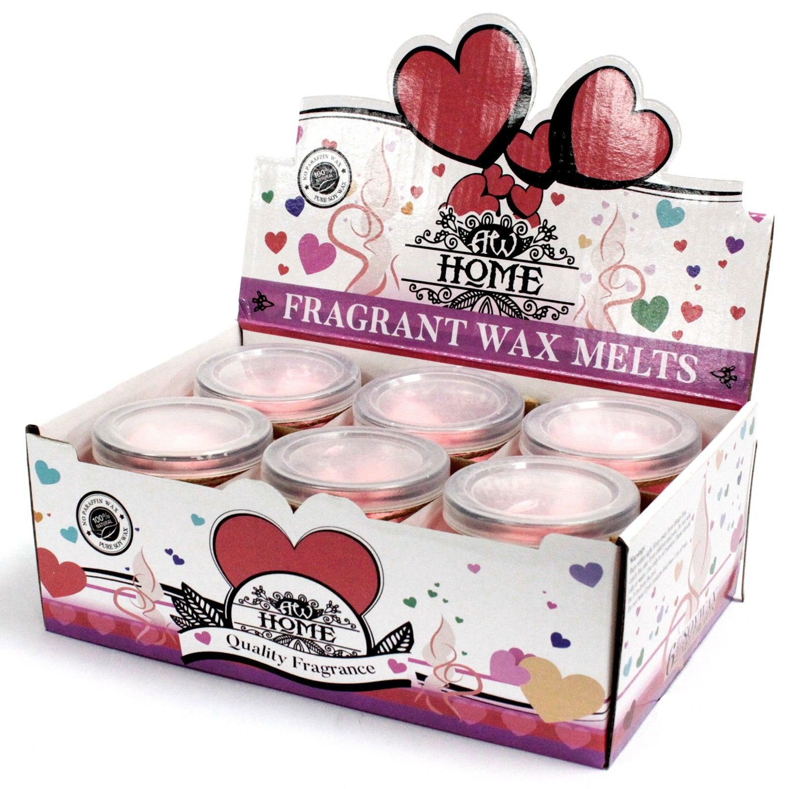 serene bloom soy wax melt hearts japanese magnolia Serene Bloom Soy Wax Melt Hearts Japanese Magnolia - Image 3
