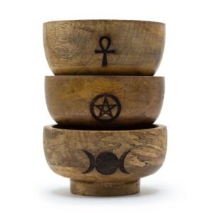 Sacred Geometry Small Ritual Bowl Incense Holder