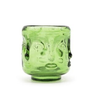 Tranquil Buddha Glass Candle Jars Jade