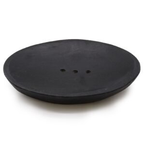 Modern Elegance Soap Dish Black Marble