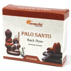 Cleansing Backflow Incense Cones Palo Santo