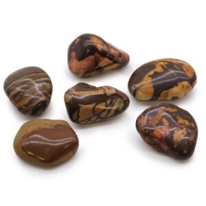 Earth Vision Tumble Stones Picture Nguni Jasper