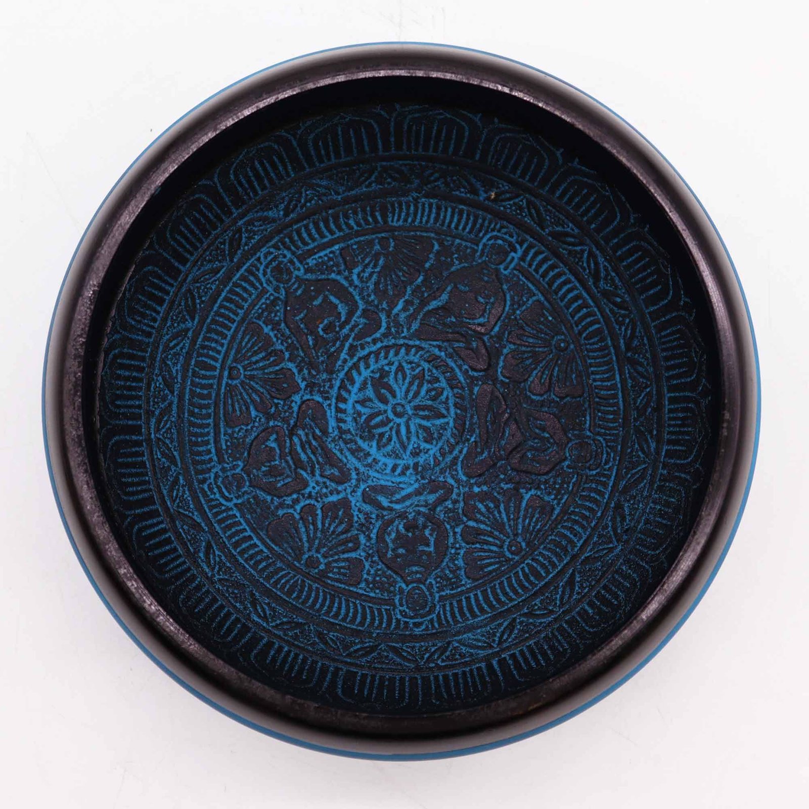 serenity blue mantra singing bowl five buddhas Serenity Blue Mantra Singing Bowl Five Buddhas - Image 3