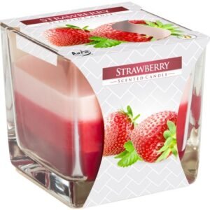 Joyful Rainbow Jar Candle Strawberry Bliss