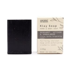 Detox Clay Exfoliating Bar Bergamot Sandalwood