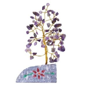 Calming Intuition Gemstone Tree Amethyst