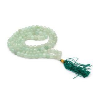 Abundance Uplifting Meditation Mala Green Aventurine