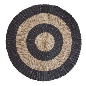 Rustic Harmony Round Seagrass Circle Rug