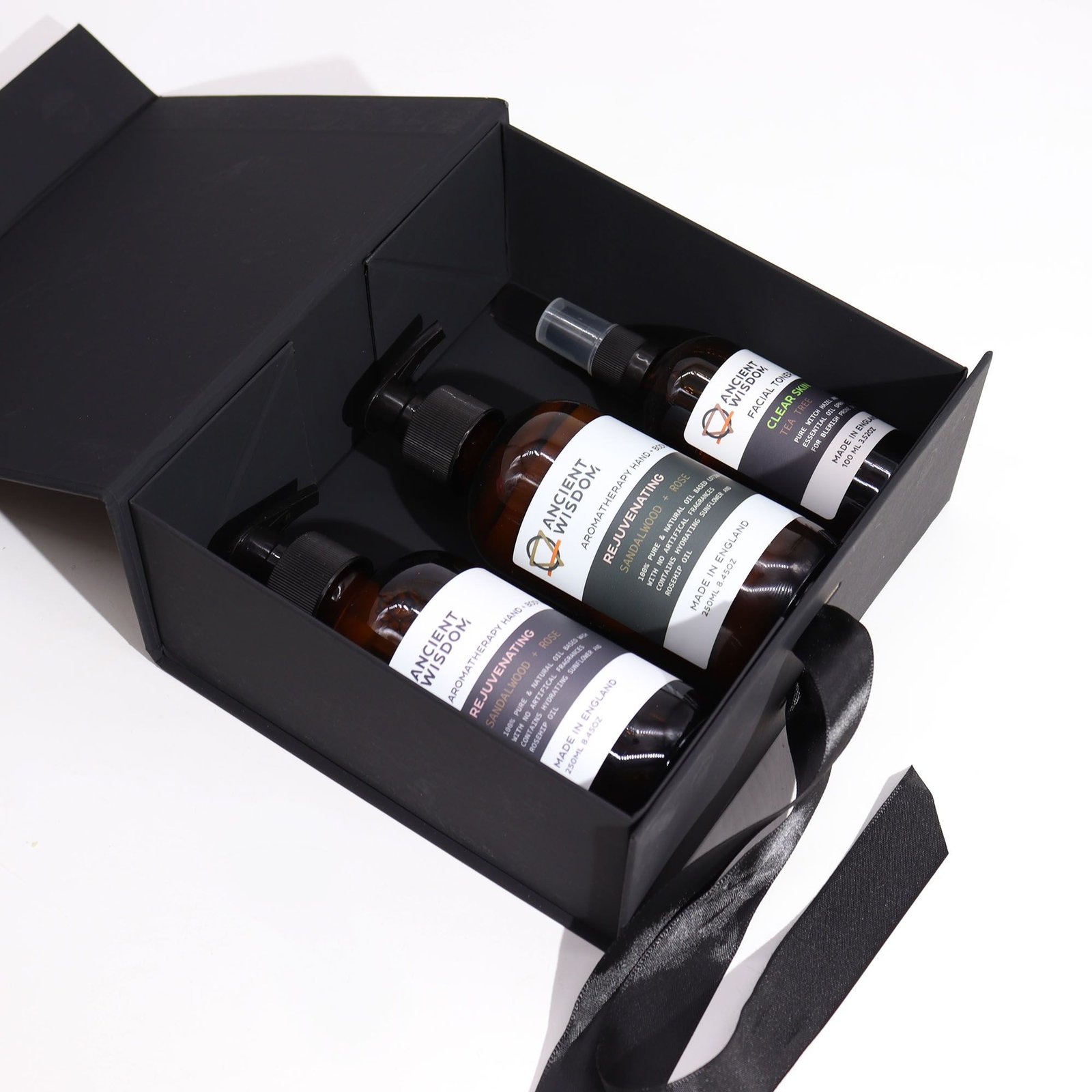 elegant medium square gift box black Elegant Medium Square Gift Box Black - Image 5