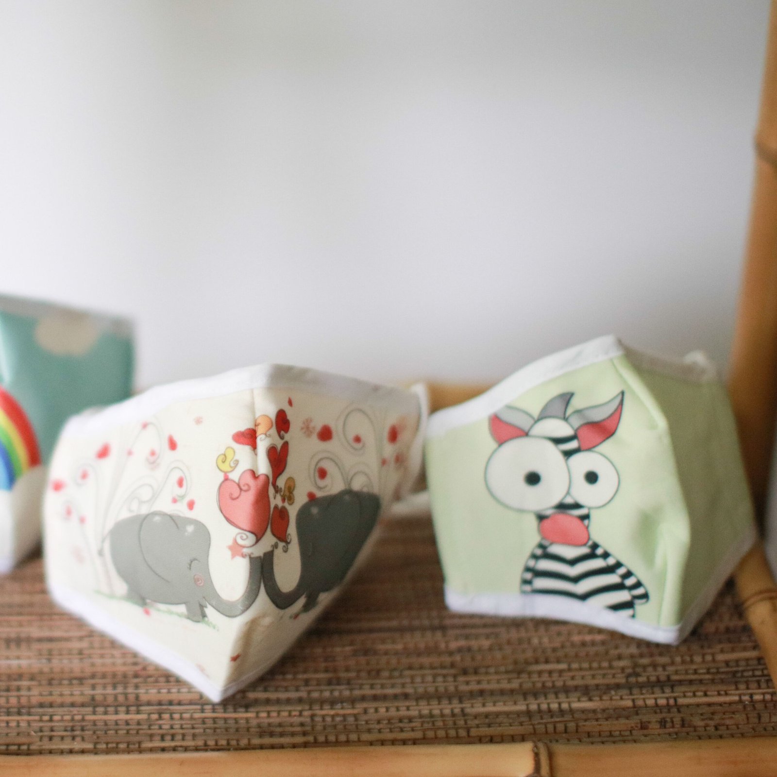 playful kids face mask crazy zebra Playful Kids Face Mask Crazy Zebra - Image 5