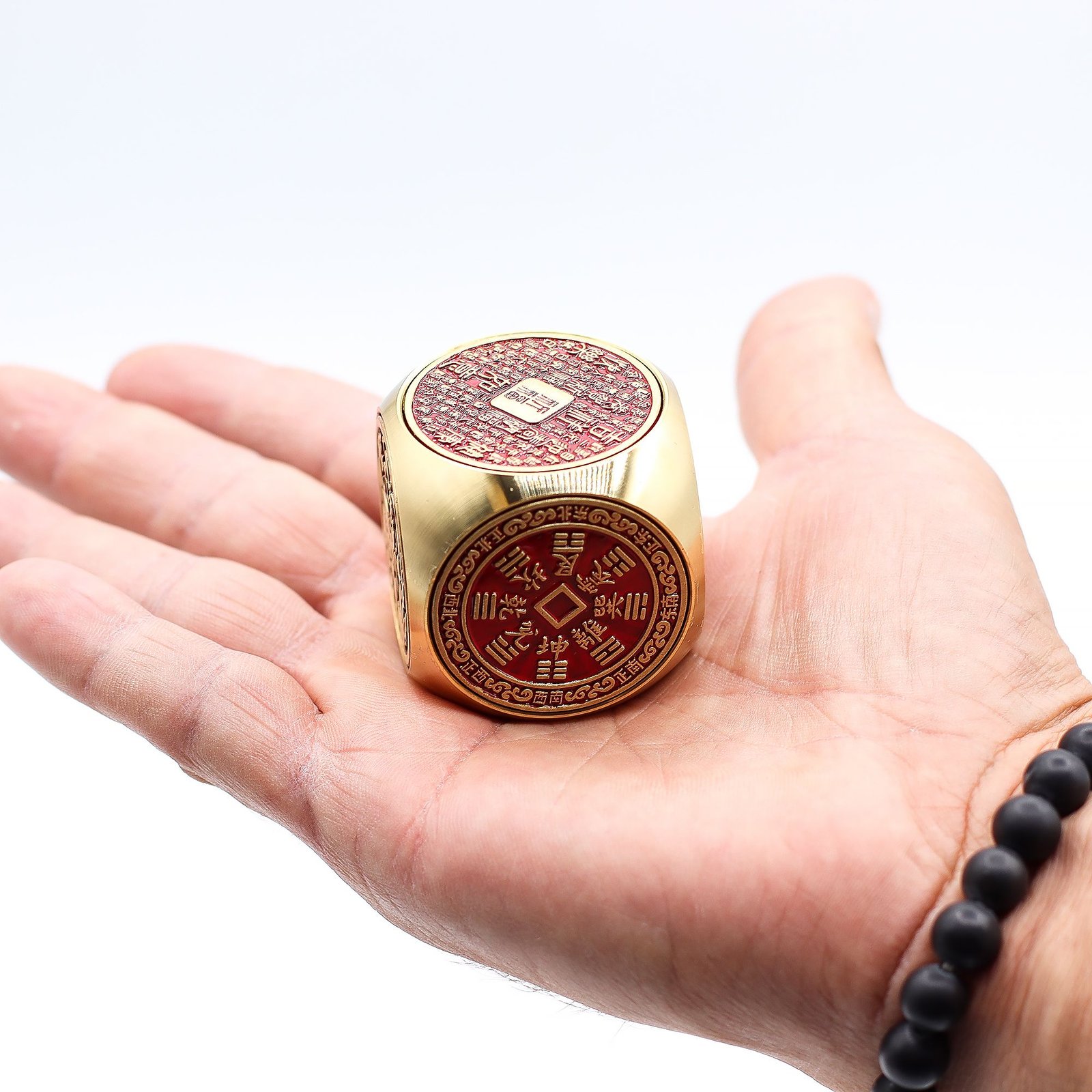 wealth magnet red brass feng shui cube Wealth Magnet Red Brass Feng Shui Cube - Image 3