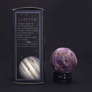 Spiritual Clarity Amethyst Planet Sphere