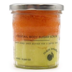 Glow-Enhancing Sugar Scrub Peach Sangria
