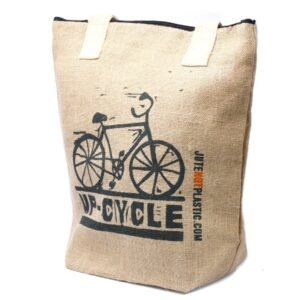 Eco Shopping Tote Bag Jute & Cotton