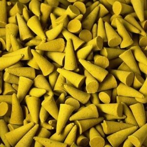 Energising Incense Cones Bright Lemon