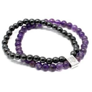Intuition Harmony Magnetic Bracelet Amethyst