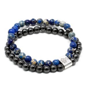 Deep Insight Magnetic Bracelet Sodalite