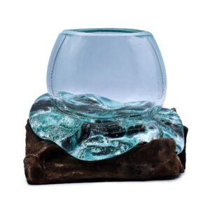 Serene Sanctuary Mini Glass Goldfish Bowl
