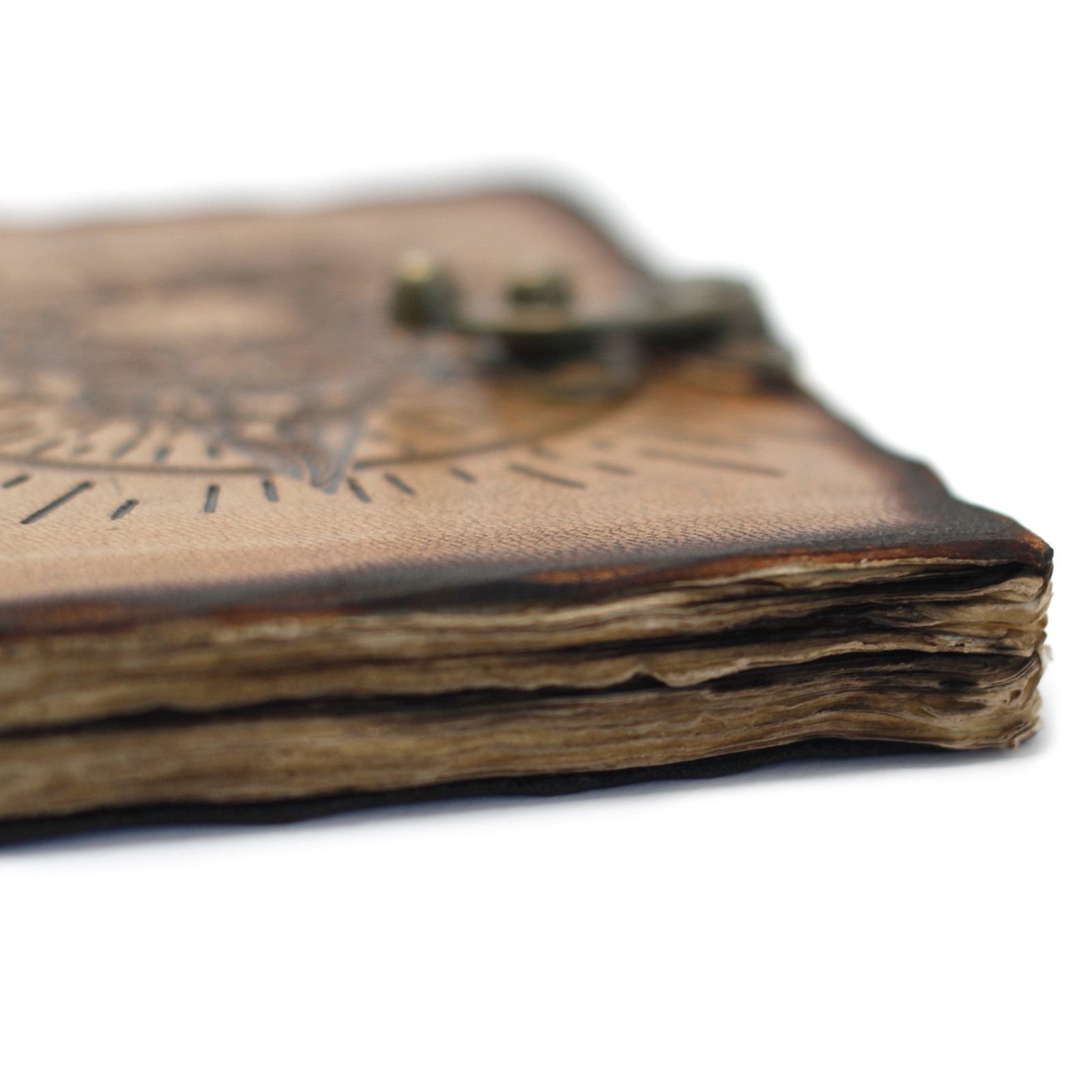 shadow thoughts leather skull ritual journal Shadow Thoughts Leather Skull Ritual Journal - Image 8