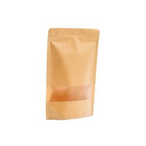 Reusable Kraft Gift Window Bags XL