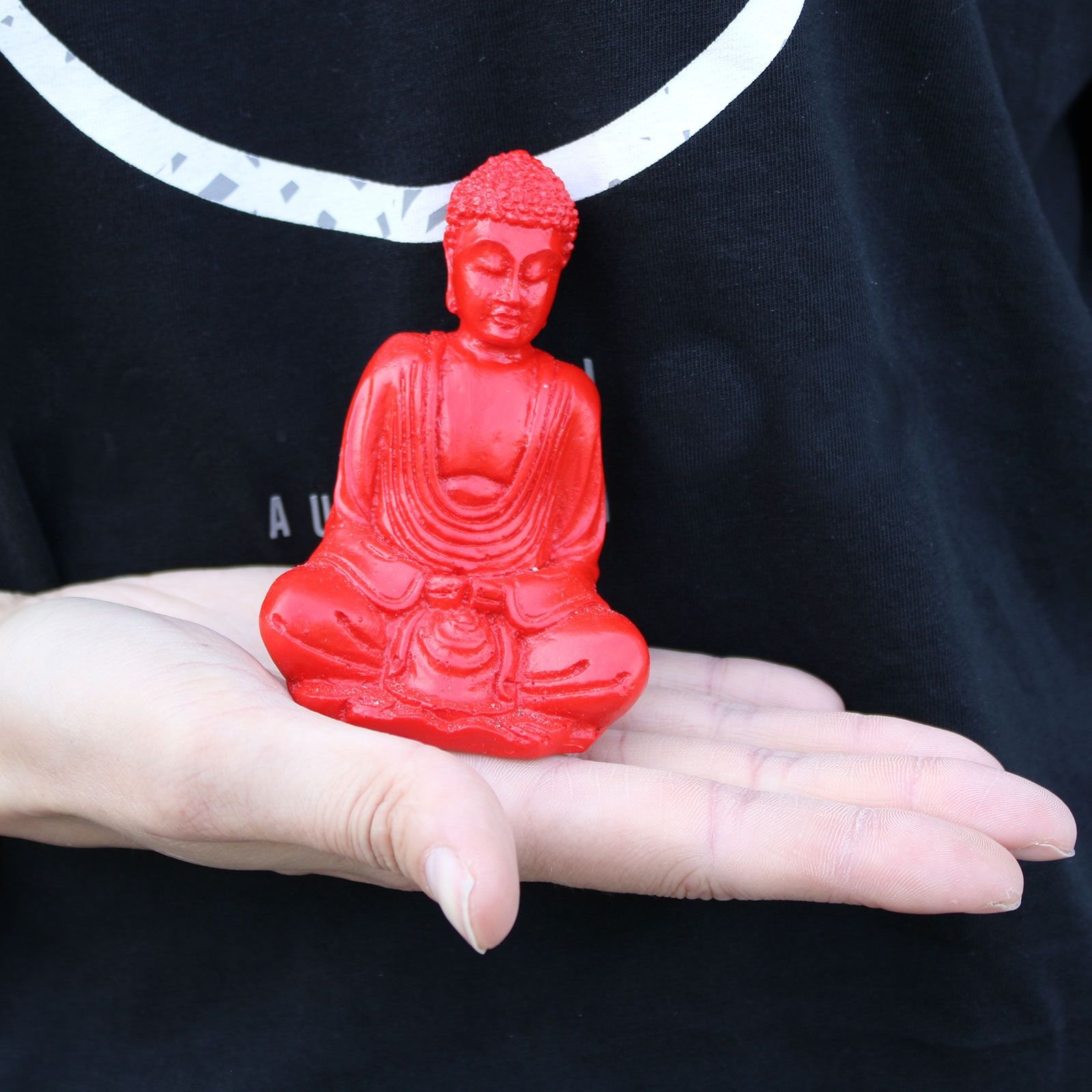 soothing matte mini buddha resin statue Soothing Matte Mini Buddha Resin Statue - Image 7