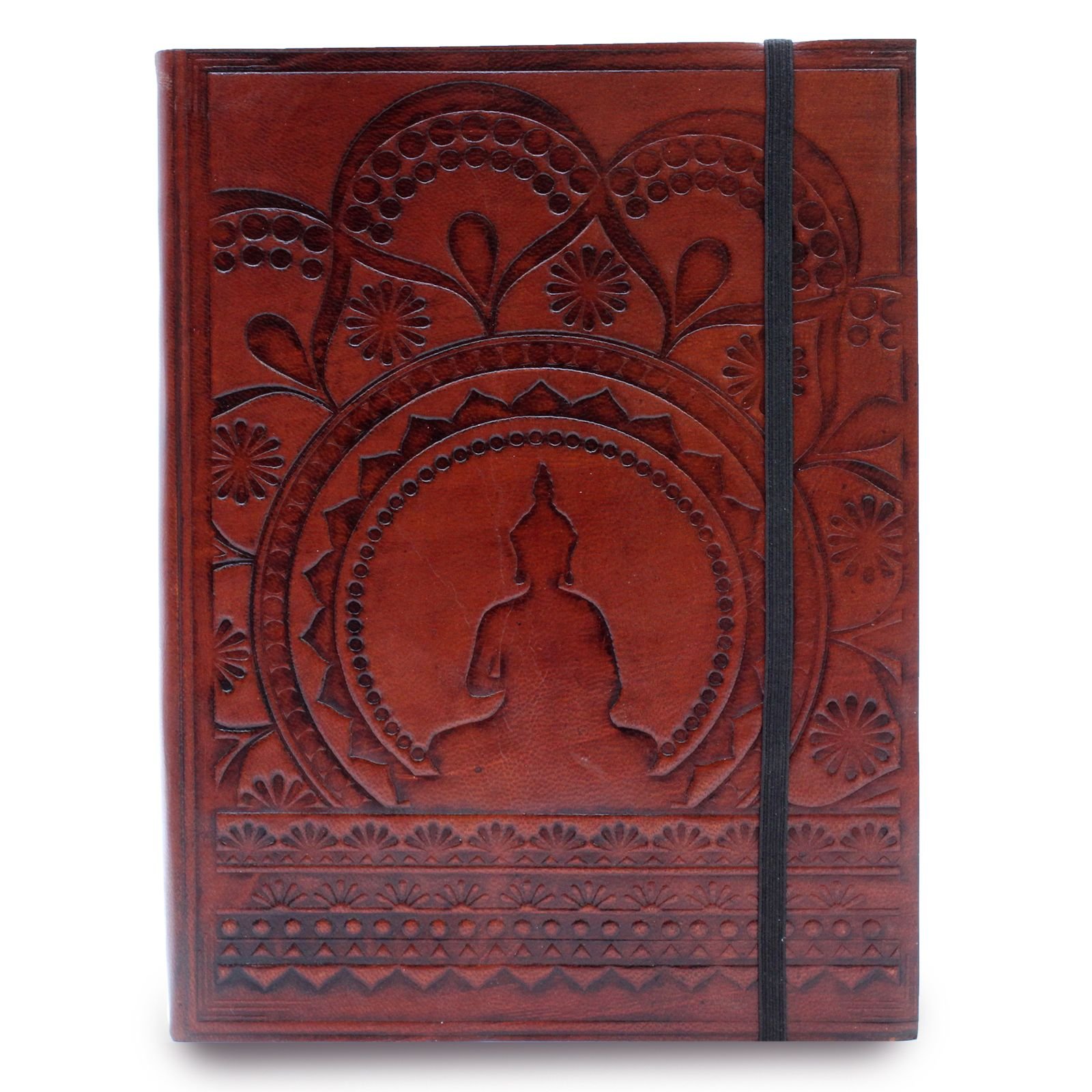 mindful journey leather notebook tibetan mandala Mindful Journey Leather Notebook Tibetan Mandala - Image 7