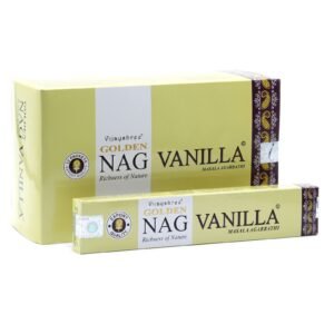 Comforting Incense Sticks Warm Golden Vanilla