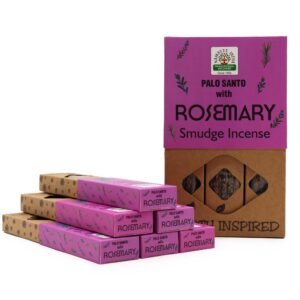 Grounding Focus Smudge Incense Sticks Rosemary