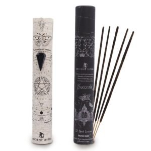 Focused Intention Ritual Incense with Obsidian