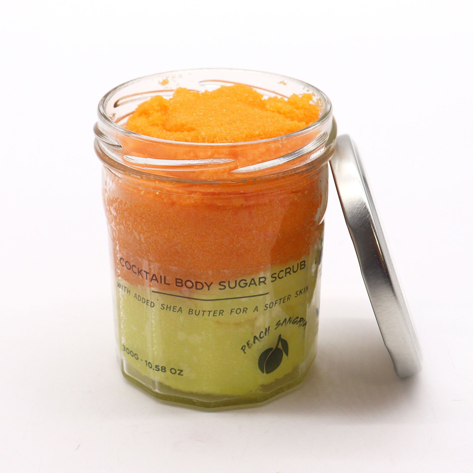 glow-enhancing sugar scrub peach sangria Glow-Enhancing Sugar Scrub Peach Sangria - Image 3