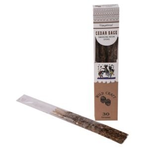 Cleansing Smudge Resin Sticks Cedar Sage