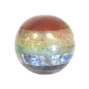 Harmonising Energy Sphere Bonded Chakra Gemstones