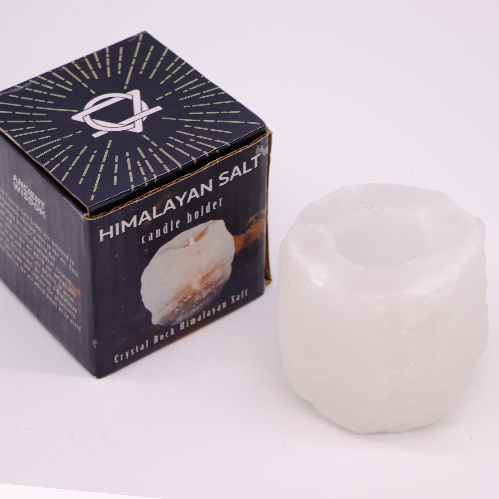 balancing crystal rock himalayan salt holder Balancing Crystal Rock Himalayan Salt Holder - Image 3
