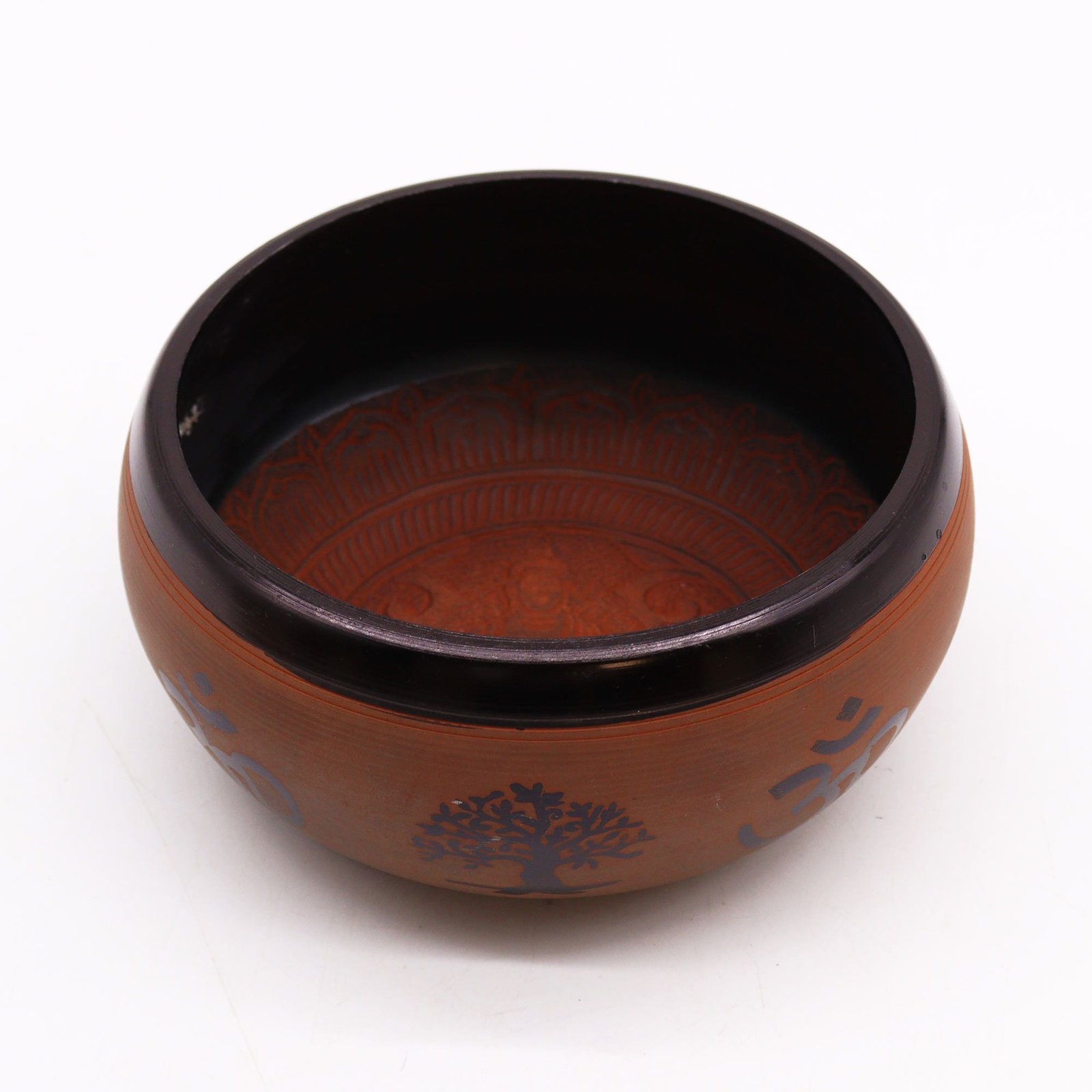 grounding clay om buddha singing bowl Grounding Clay Om Buddha Singing Bowl - Image 2