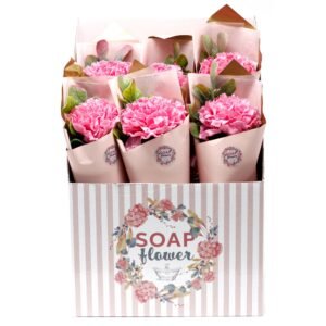 Luxurious Bath Soap Flower Carnation Bouquet