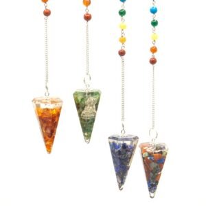 Serene Insight Orgonite Chakra Pendulum Buddha