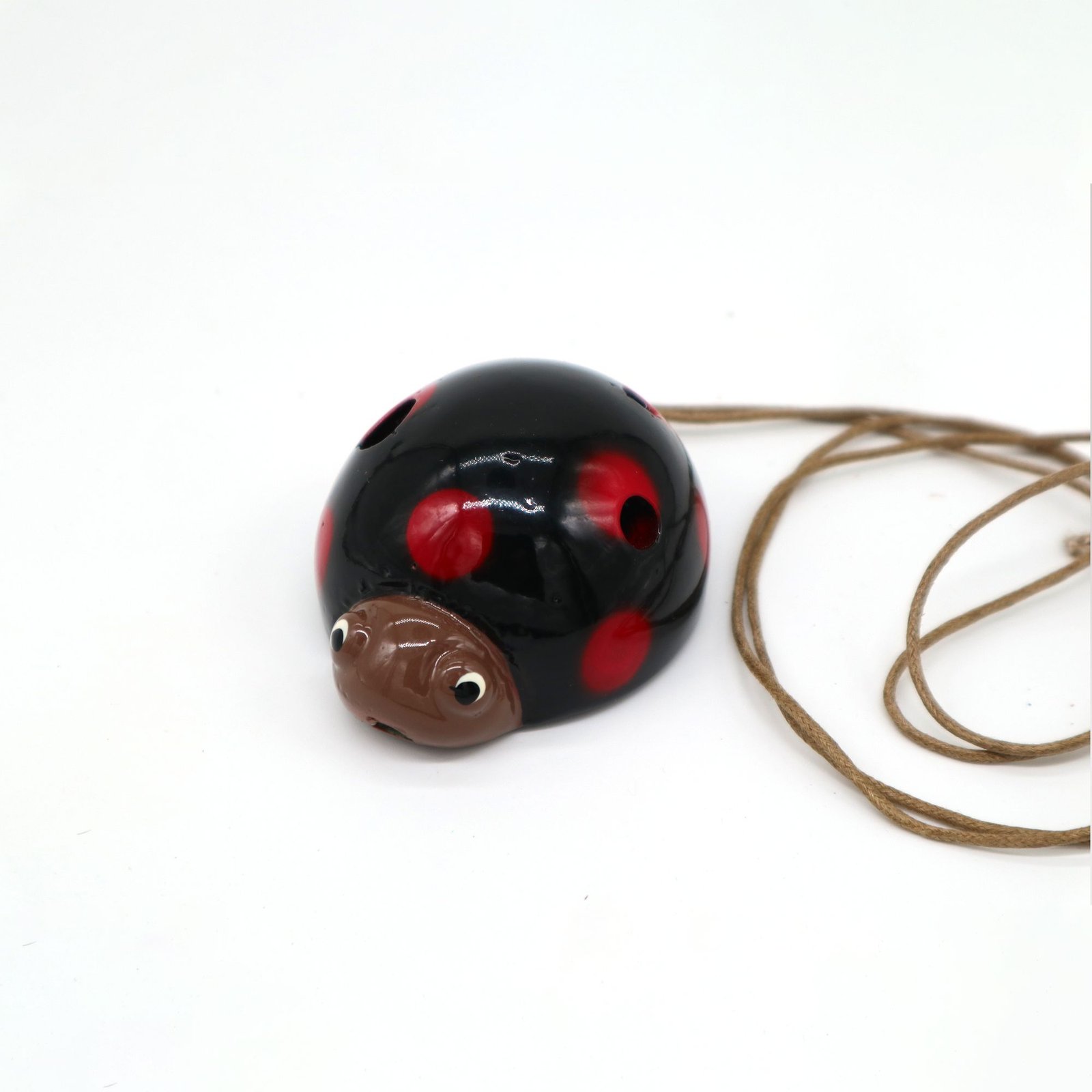 joyful ceramic ladybird ocarina flute Joyful Ceramic Ladybird Ocarina Flute - Image 3