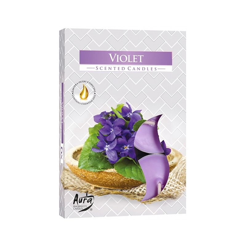 soft bloom tealight candles violet Soft Bloom Tealight Candles Violet