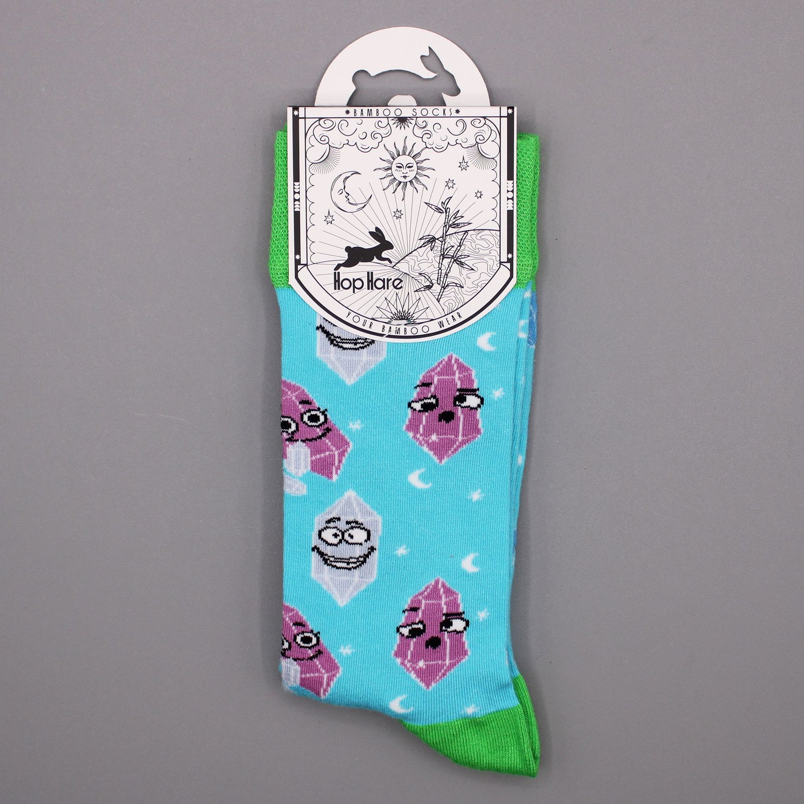 comfort bamboo socks with lucky gemstones Comfort Bamboo Socks with Lucky Gemstones - Image 2