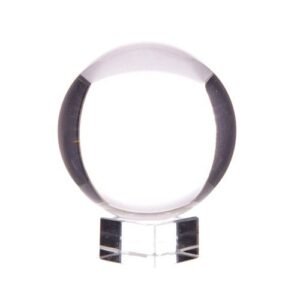 Mystic Scrying Crystal Sphere with Stand 60mm
