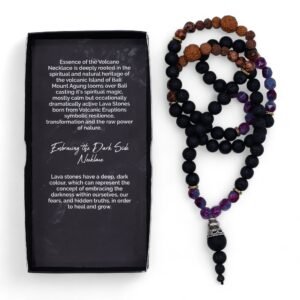 Inner Courage Lava Stone Volcano Necklace